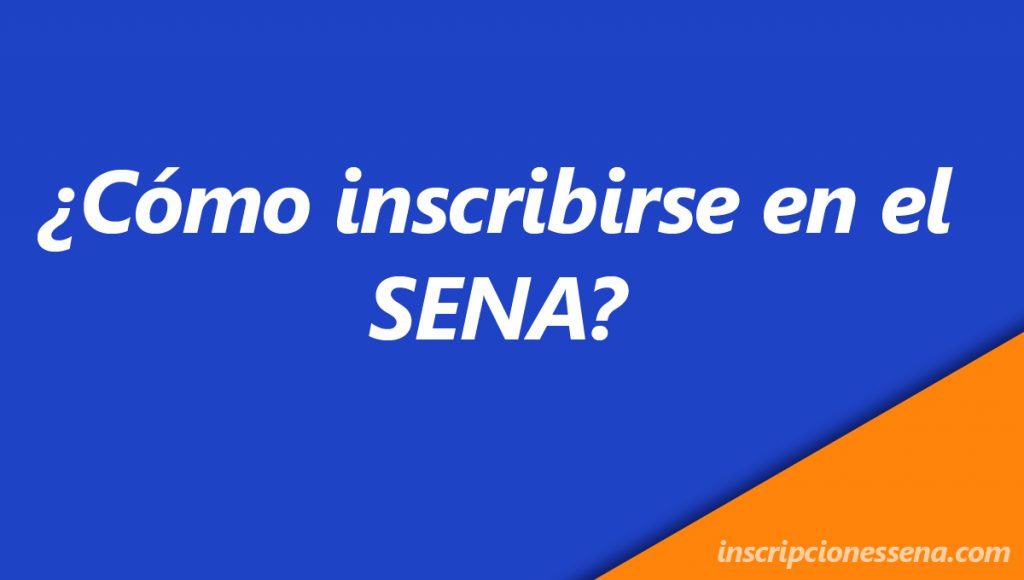 Cómo inscribirse en el sena sofia plus