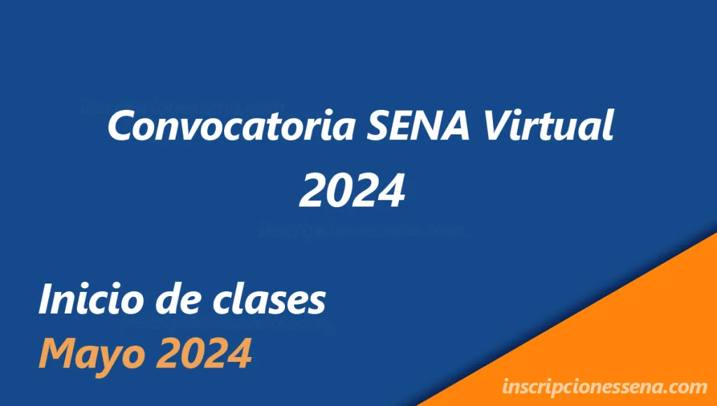SENA abre convocatoria virtual para 2024 Postúlate a los programas técnicos y tecnólogos